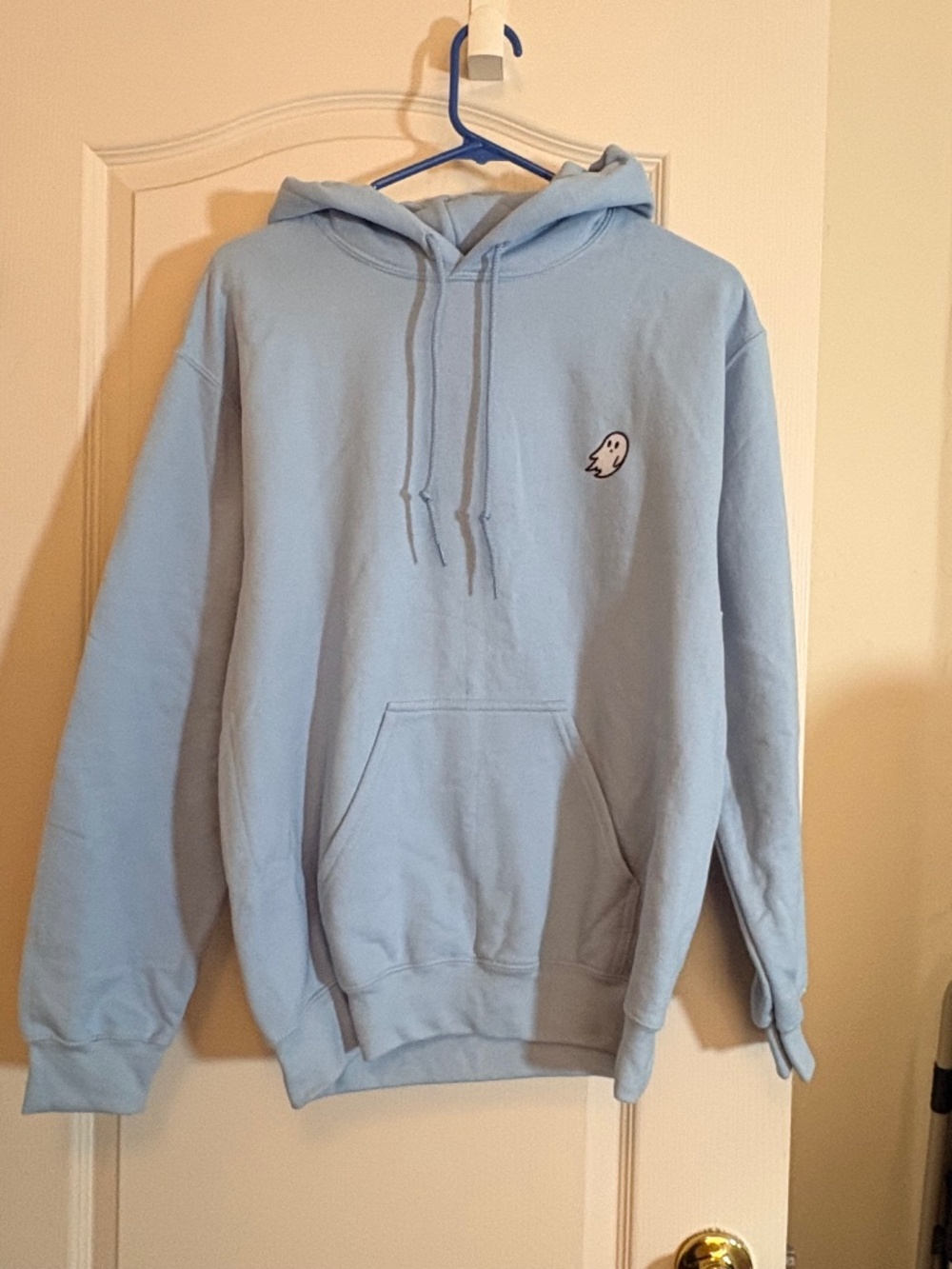 Dalix Ghost Midweight All Day Hoodie. SZ Small NWT Light Blue